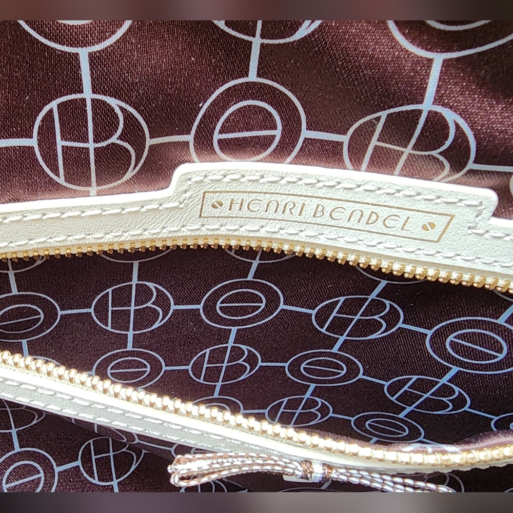 Henri Bendel W 57th tote purse satchel - Picture 3 of 16